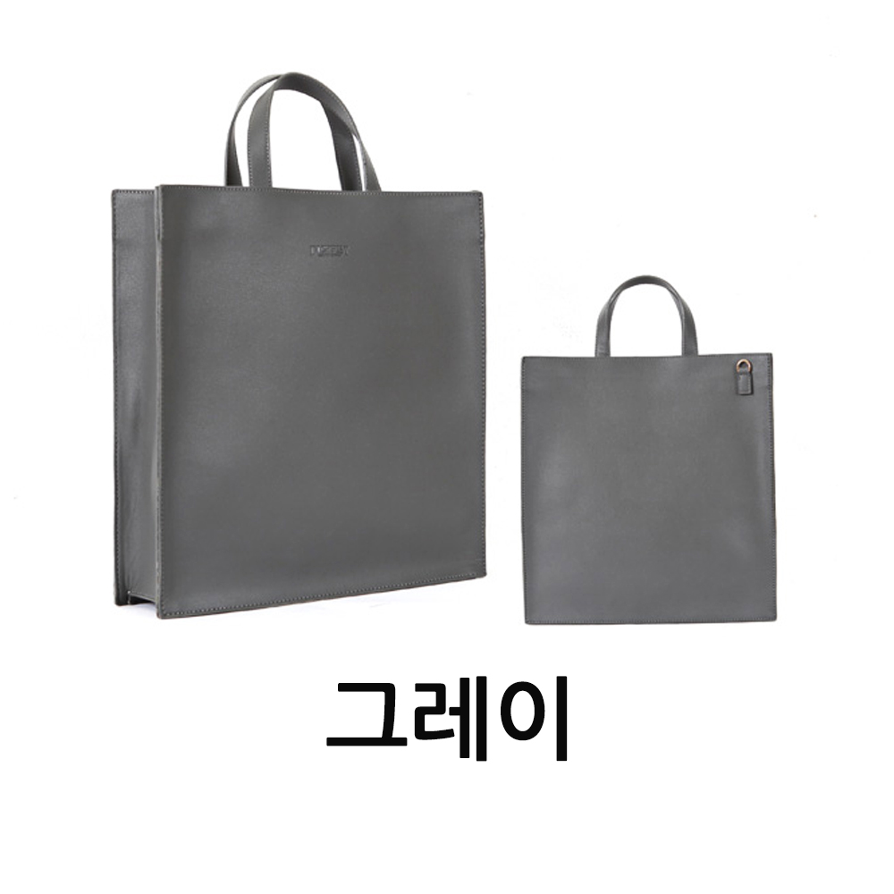 직장인 여성 서류가방 여자 대학생 여대생 A4 수납 가방 손목 팔목 토드 크로스 가방 - 상세 이미지 4