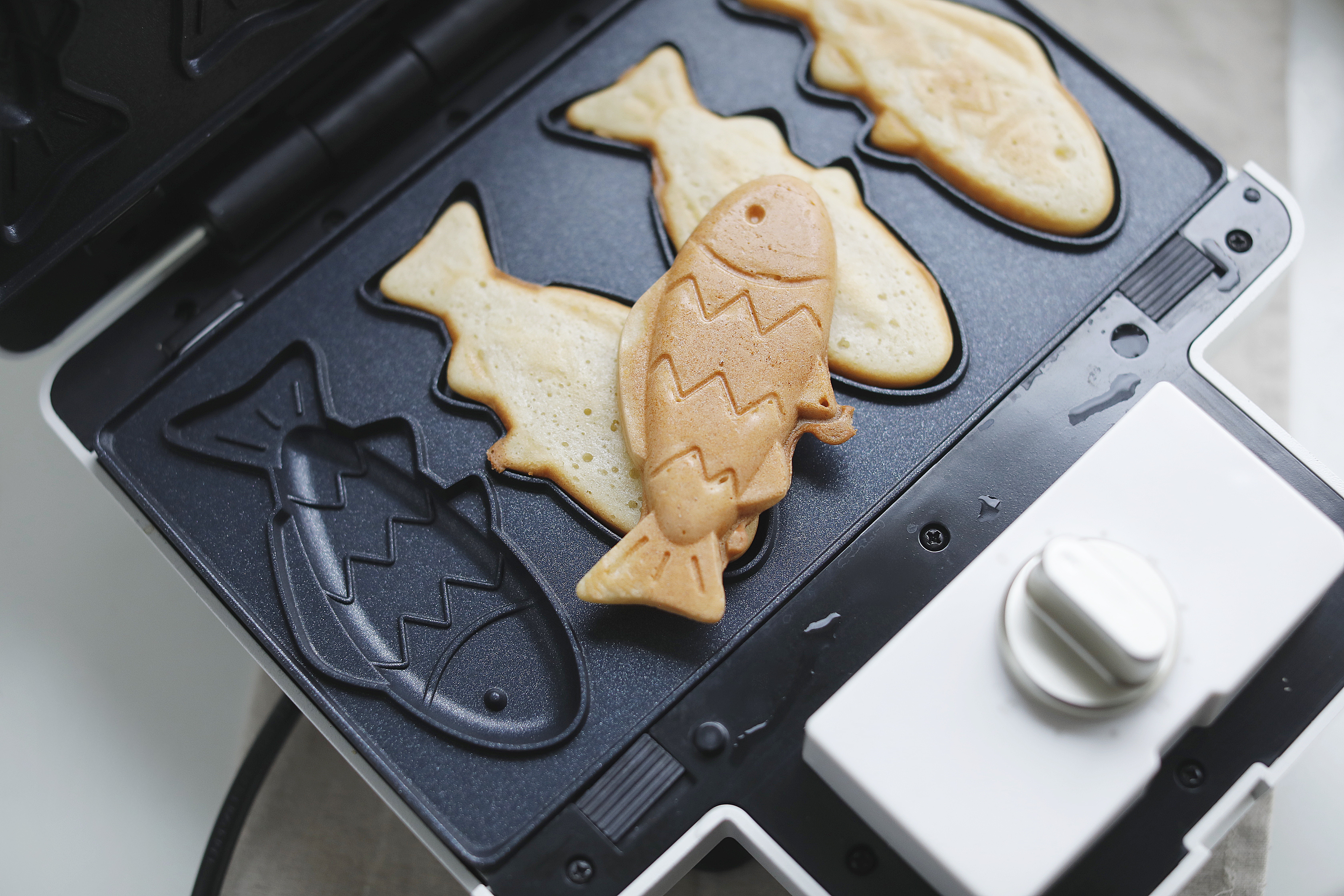 단미 와플 메이커 기계 크로플 샌드위치 붕어빵 파니니 2구 타이머 SAN02T