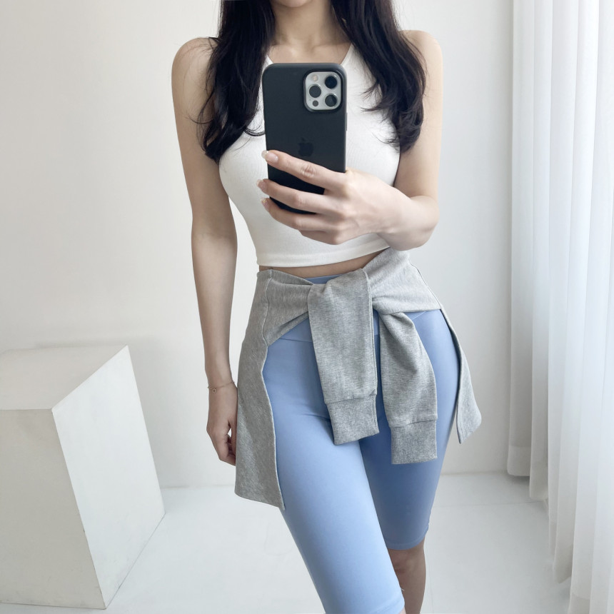 1+1 골지 타이트핏 기본템 데일리 레깅스 4컬 상세 이미지 38