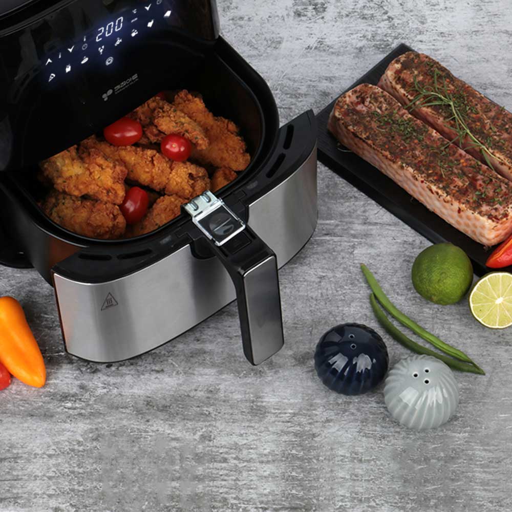 키친아트 대용량 에어프라이어 저소음 대형5L 분리 바스켓 770(1+1/특가)