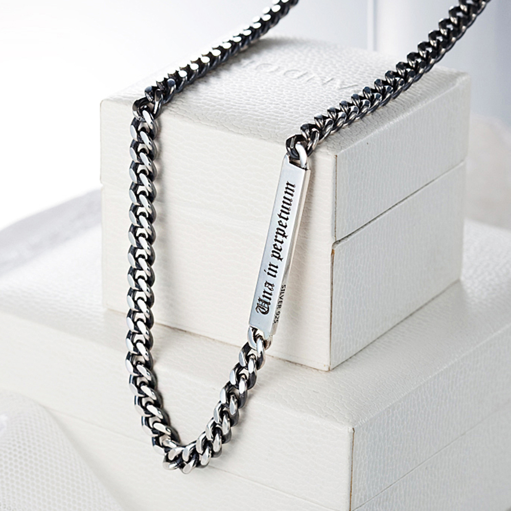 925실버체인목걸이 순은necklace 남자은목걸이 줄 이미지 6