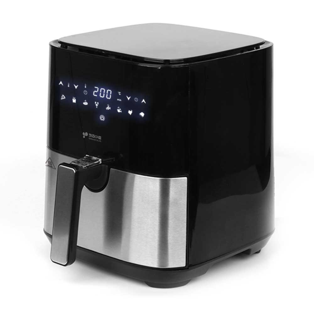 키친아트 스텐 에어프라이어 돈까스 닭다리 가정용 튀김기 에어플라이 KAH-AFR770