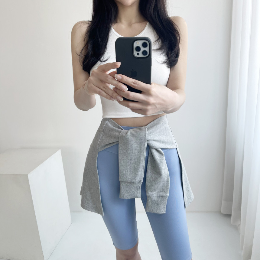 1+1 골지 타이트핏 기본템 데일리 레깅스 4컬 상세 이미지 37
