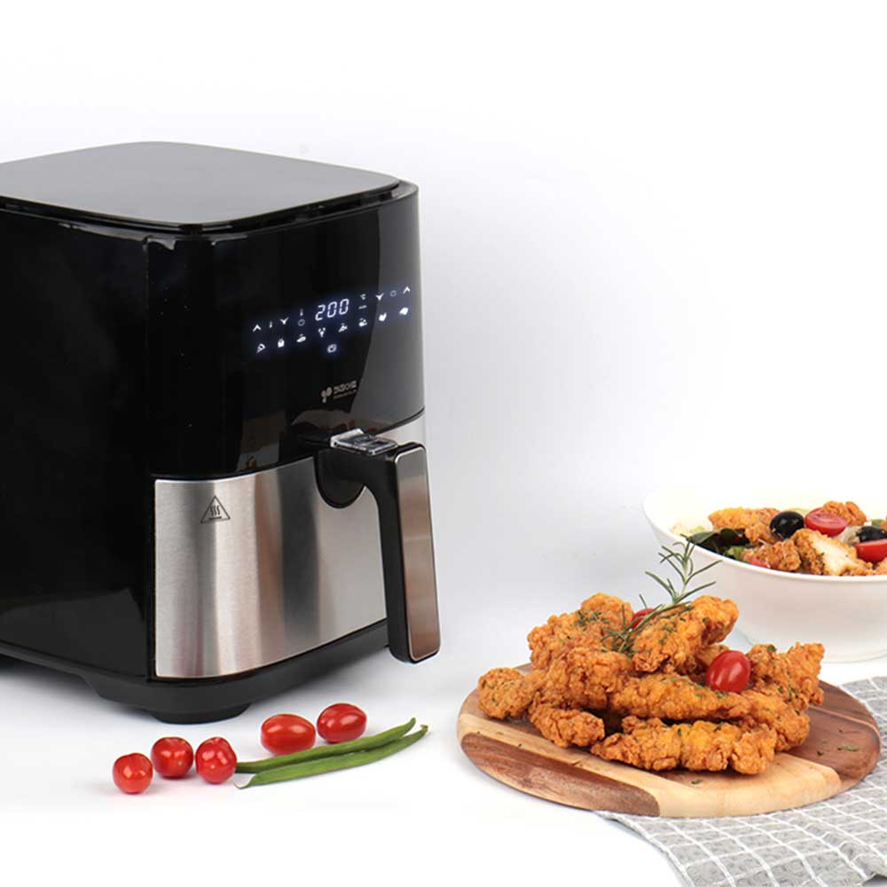 키친아트 대용량 에어프라이어 저소음 대형5L 분리 바스켓 770(1+1/특가)