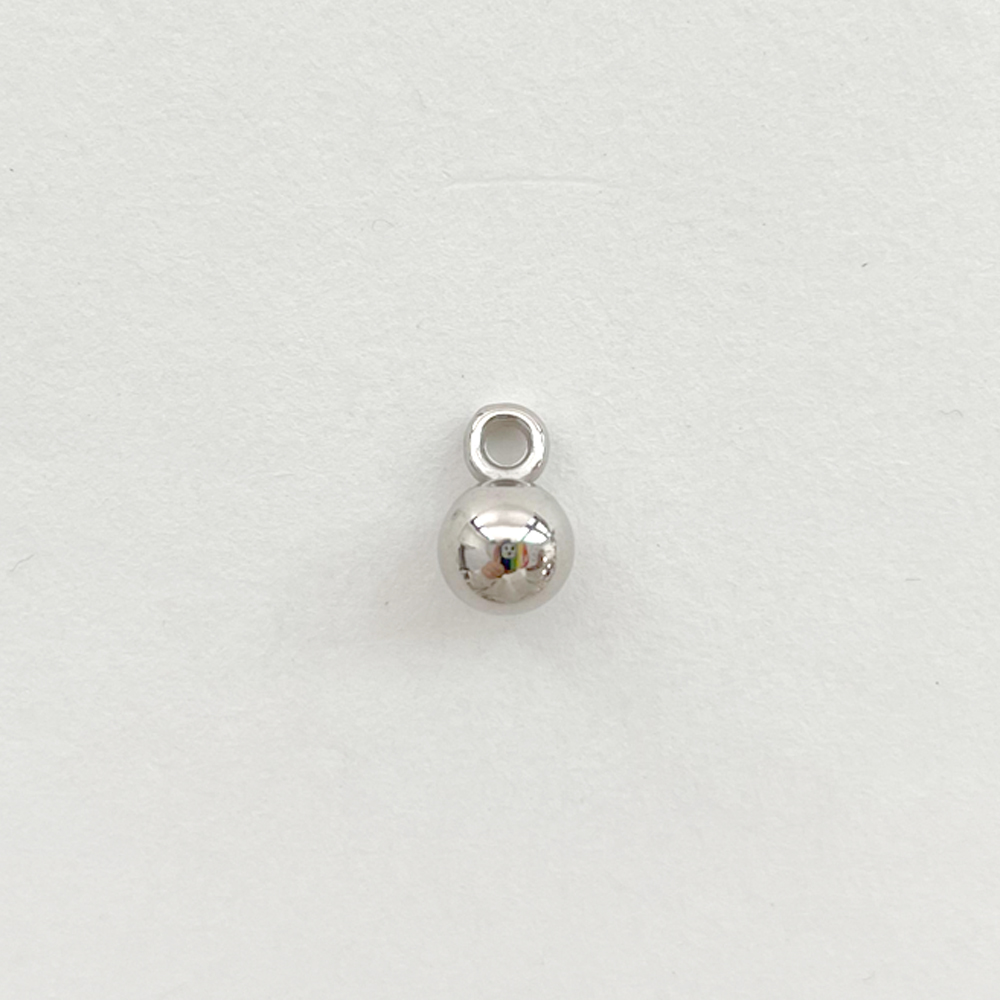 6mm 실버 고리구슬 팔찌재료 (약50개) 공예부자재 비즈재료 비즈만들기 비즈팔찌 - 상세 이미지 3