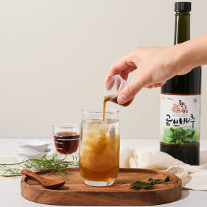 땅끝 해남 황금밭 곰보배추(배암차즈기) 발효액 750ml 맛있게 먹은 솔직 후기 - 상품 이미지 2