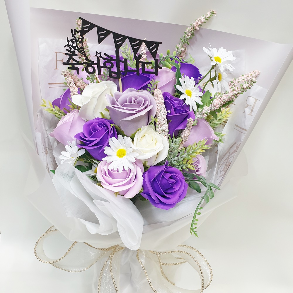 퇴임식꽃다발 장미 승진 축하 취임 시상식 꽃다발 - 상품 이미지