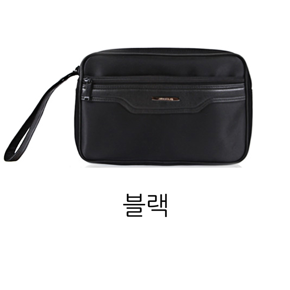 남자 가벼운 클러치백 남성 미니 핸드백 손가방 일수가방 중년 신사 중장년 맨즈백 수금가방 - 상세 이미지 2
