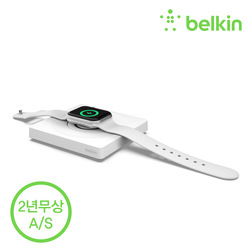벨킨 부스트업 프로 애플워치 휴대용 고속 충전기 WIZ015bt 애플워치8 울트라 SE 호환 초고속 충전 스탠드 이미지 6