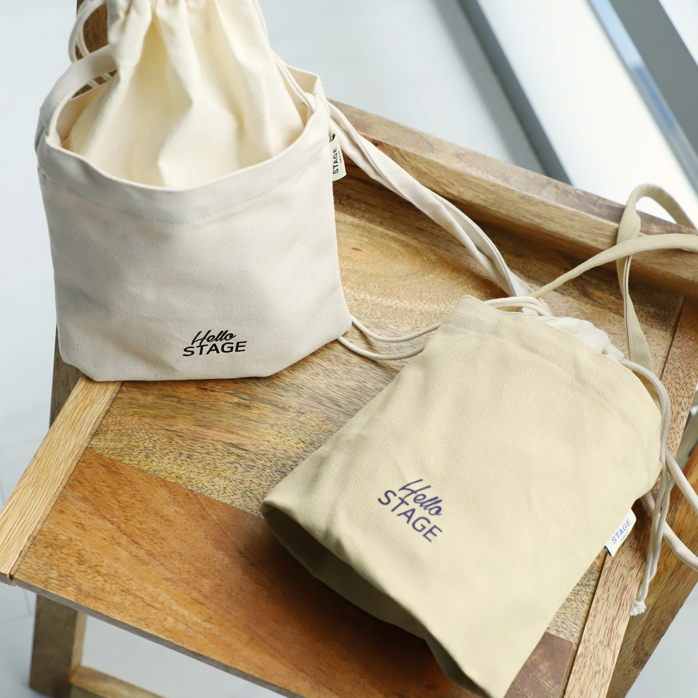 미니 크로스 백 핸드폰 가방 [코튼 캔버스]