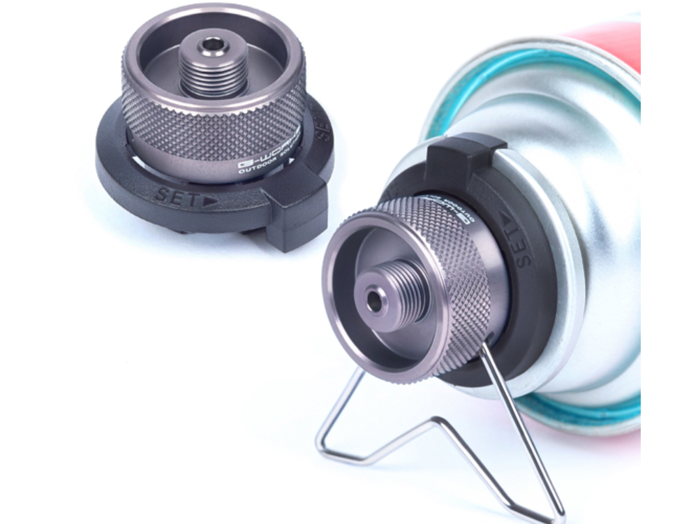 지웍스 부탄어댑터 액출방지형