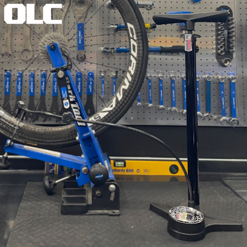 OLC코르사 자전거펌프 공기주입기 스탠드형 이미지 2