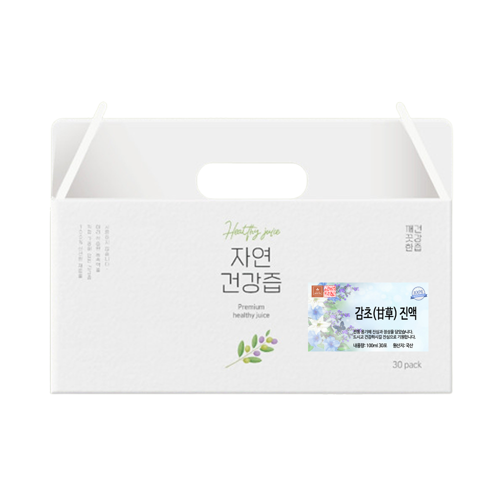 국산 감초 즙 차 건강즙 진액 엑기스 액기스 100ml 30개입 이미지 2