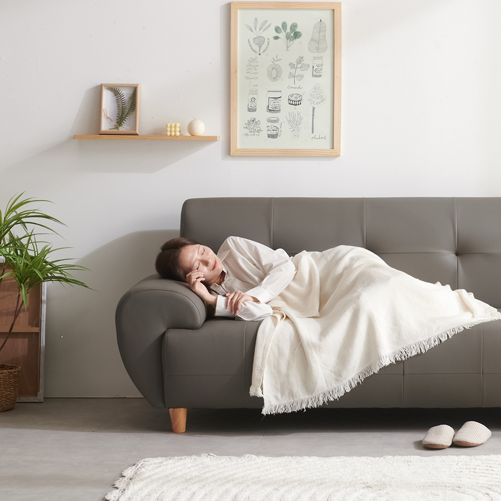 서광퍼니처 로엠 라텍스 3인용 쇼파 소파 스툴세트