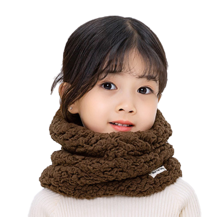 겨울 유아 아동 여아 남아 초등 어린이 털 방한 넥 워머 목도리 키즈 목 토시 - 상세 이미지 5