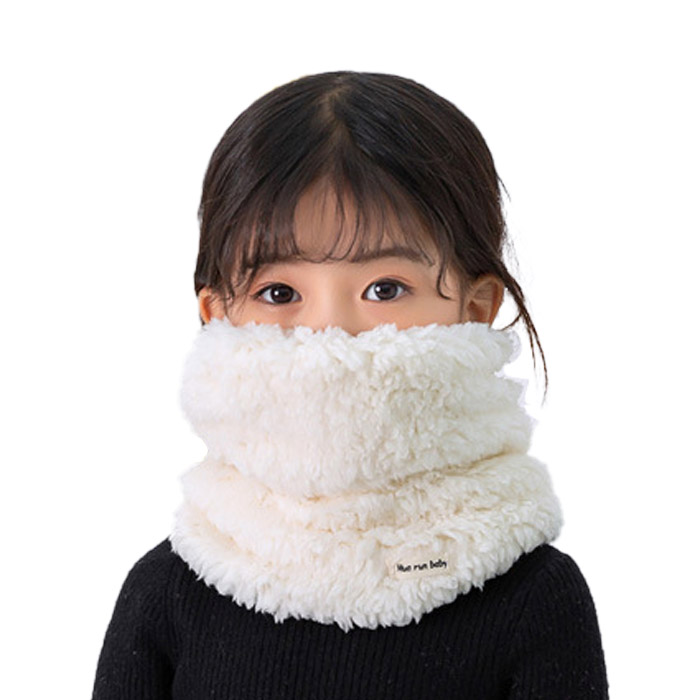 겨울 유아 아동 여아 남아 초등 어린이 털 방한 넥 워머 목도리 키즈 목 토시 - 상세 이미지 2