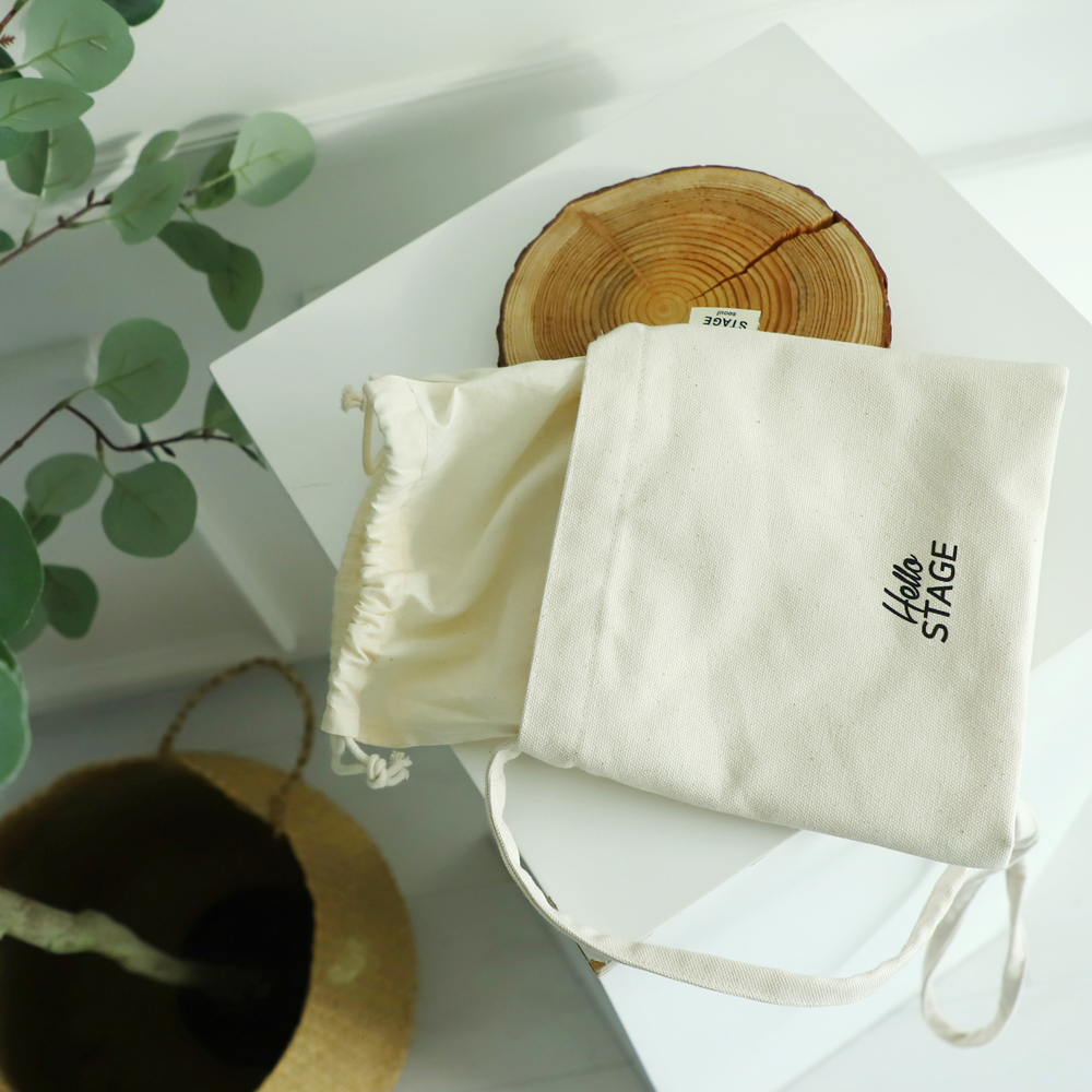 미니 크로스 백 핸드폰 가방 [코튼 캔버스]