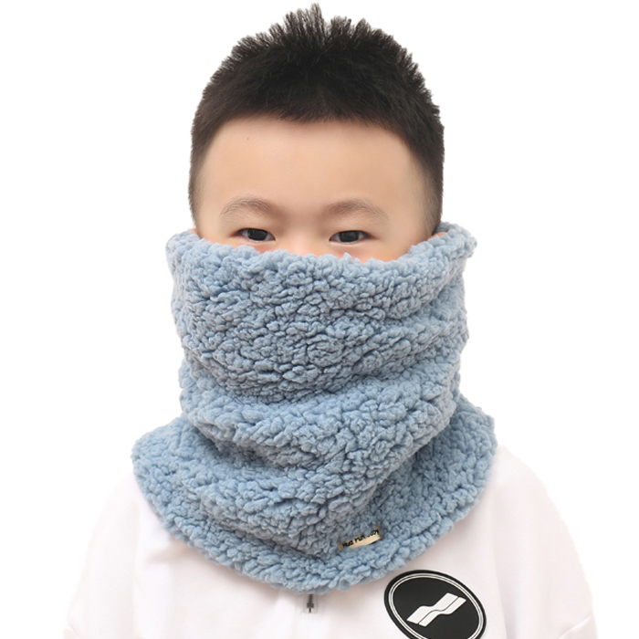 겨울 유아 아동 여아 남아 초등 어린이 털 방한 넥 워머 목도리 키즈 목 토시 - 상세 이미지 4