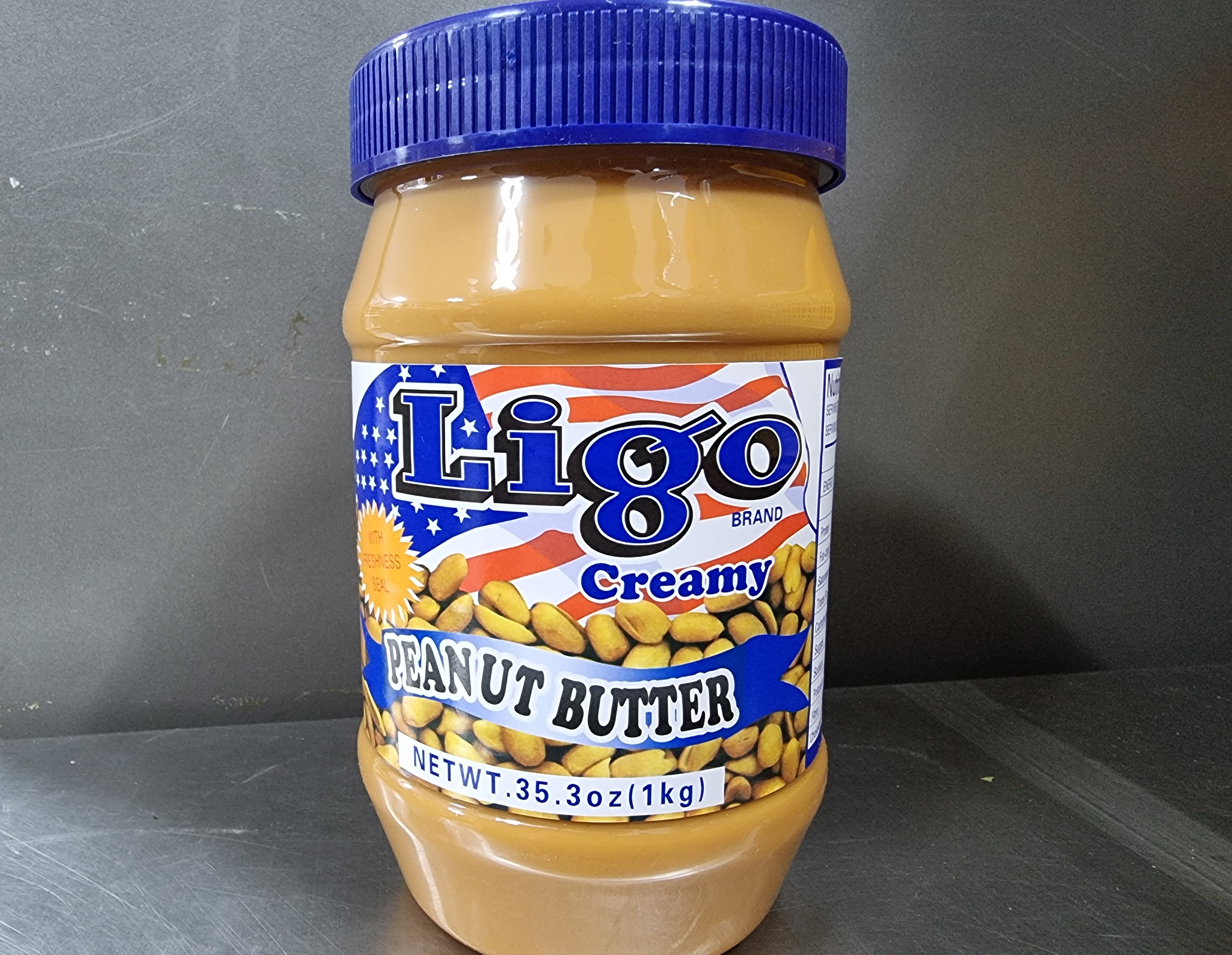 Ligo 리고 땅콩버터 크리미 1kg 피넛 버터