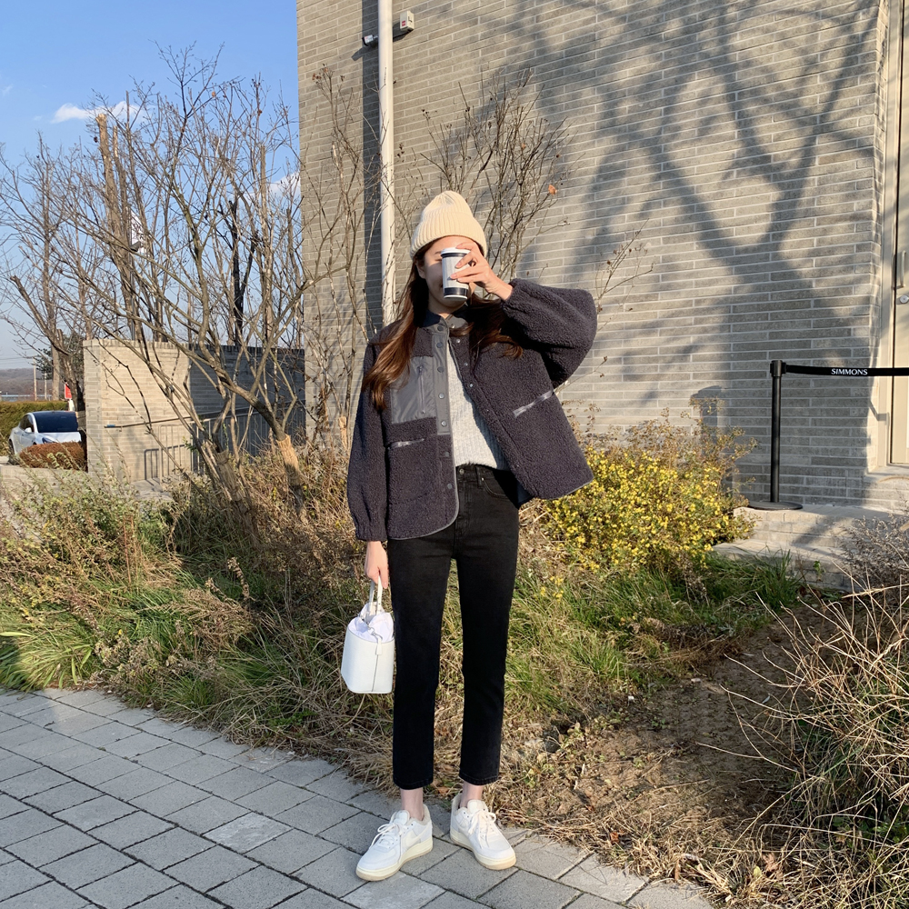 귀여운 커플 골지 무지 니트 숏비니 롱비니 겨울 대두 빅사이즈 남자 여자 비니 모자