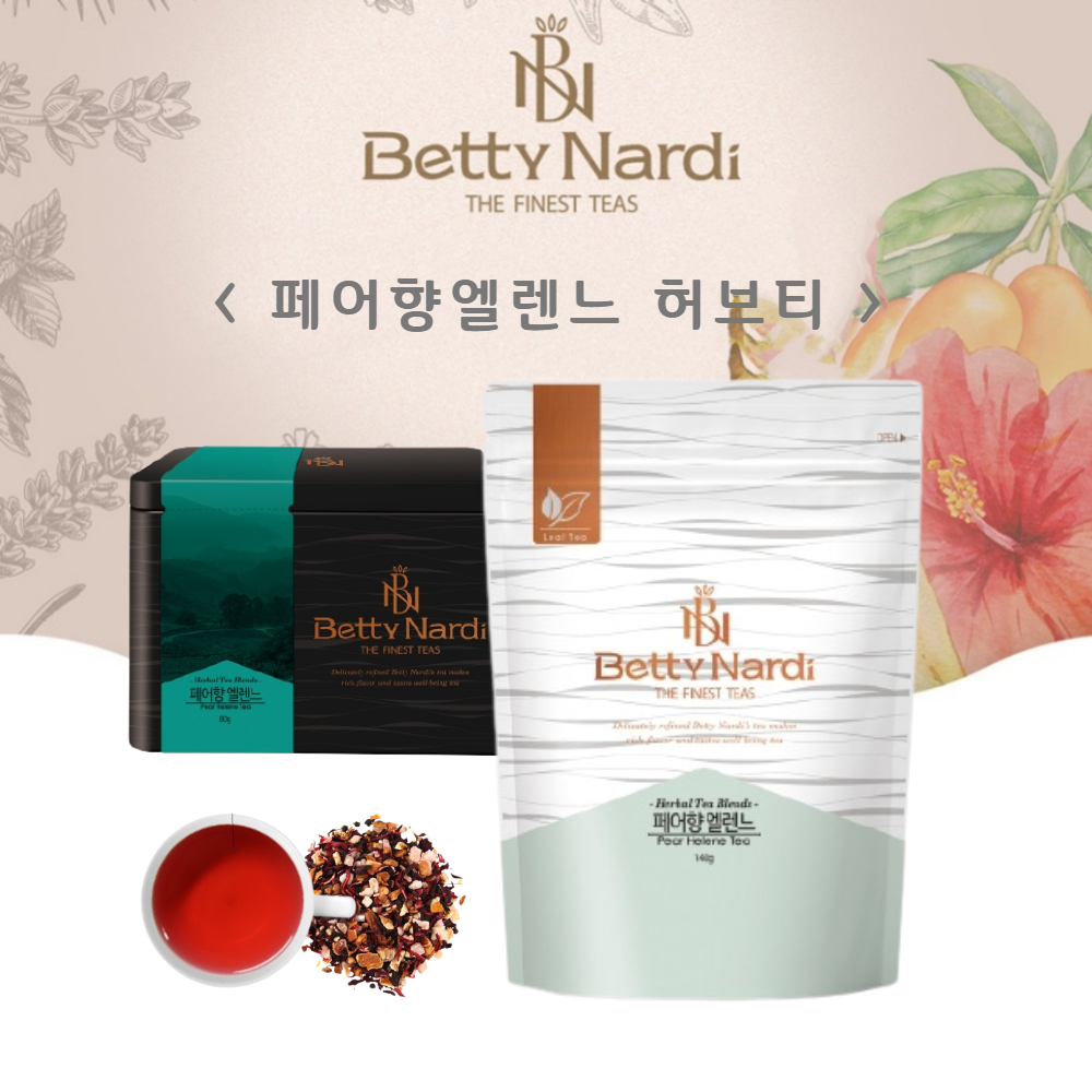 페어향 엘렌느 히비스커스티 사과 오렌지 배향 블렌딩 과일향 허브티 리필 140g - 상세 이미지 2