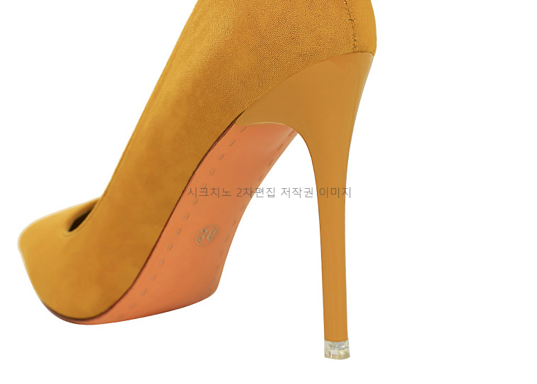 220-265 마스케 10cm 스웨이드 여자 하이힐 펌프스 구두 4color 상세 이미지 21