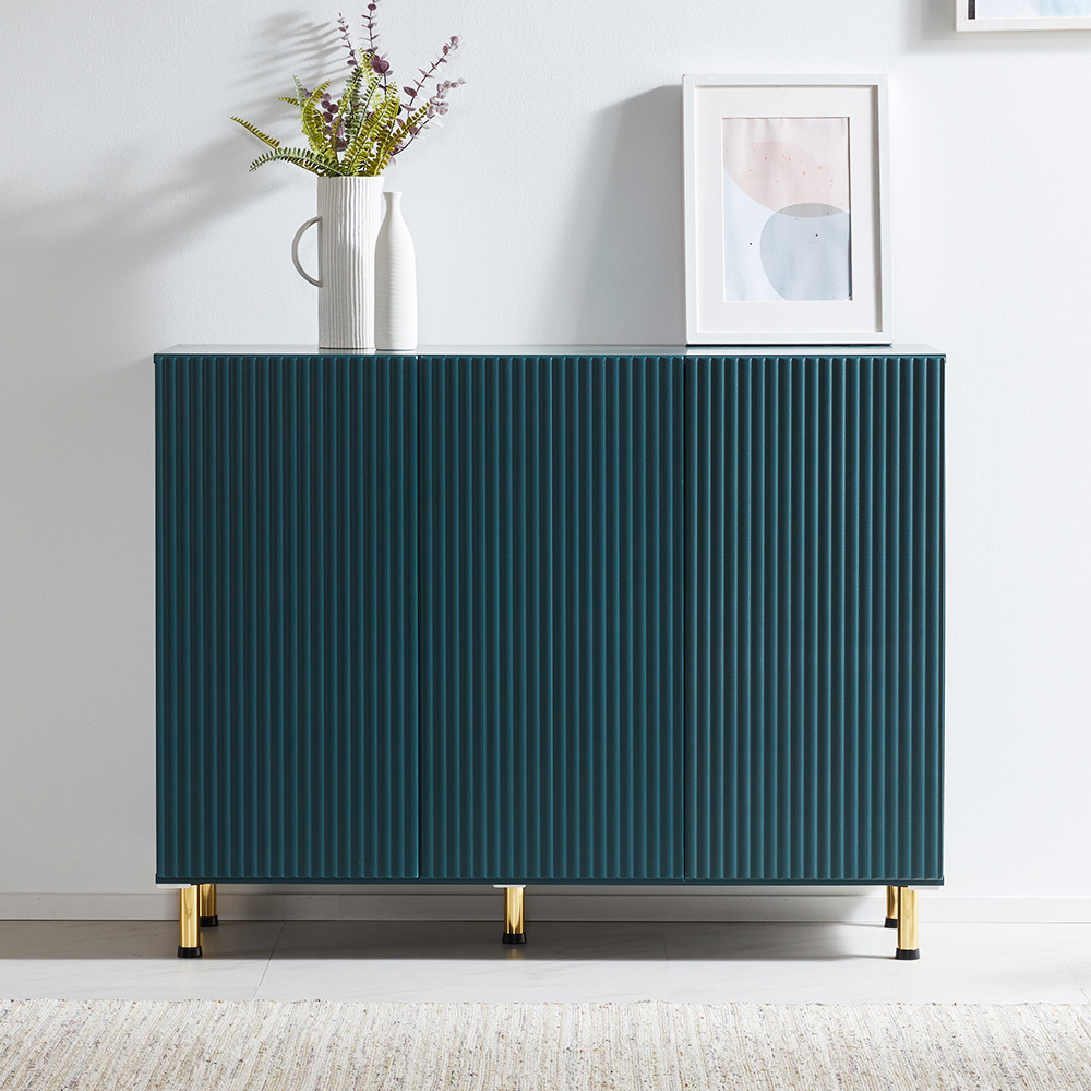 장인가구 네스트 템바보드 사이드보드 높은 거실장 1200 다리형