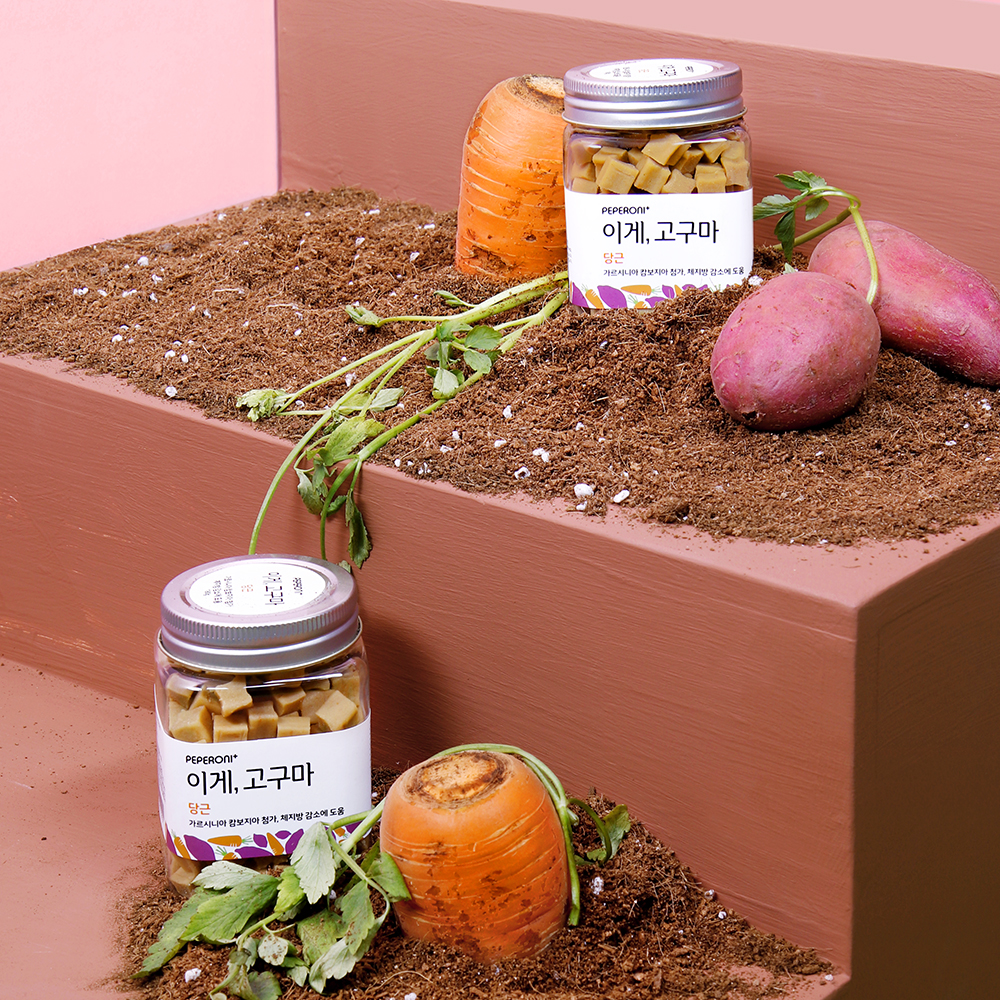 페페로니펫 진짜시리즈 강아지간식 3개세트 고구마, 180g, 1개 이미지 4