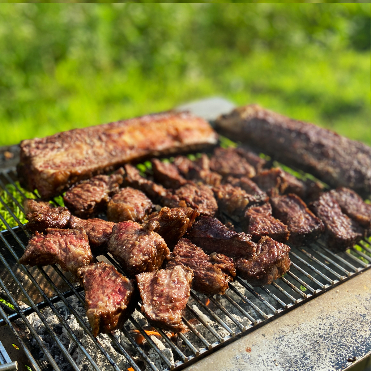육칠 우대갈비 통갈비 블랙앵거스 꽃갈비 캠핑 소고기 스테이크 바베큐 : 마켓게리