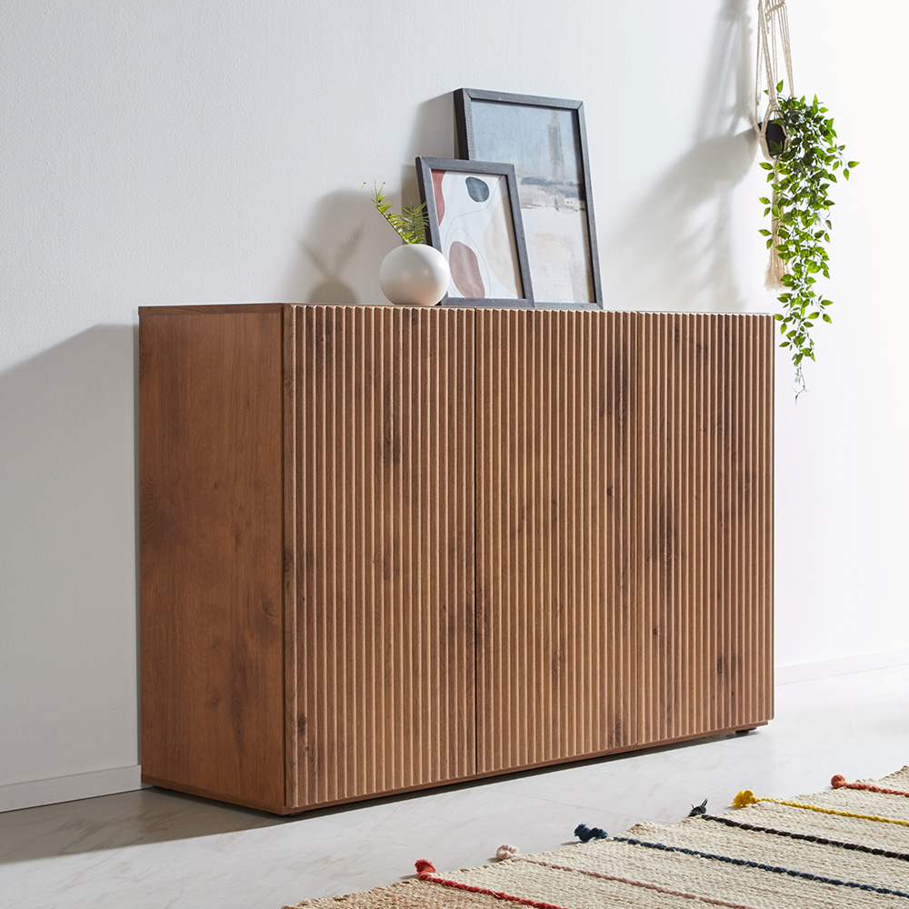 장인가구 네스트 템바보드 TV 콘솔 거실장 높은 멀티 수납장 800