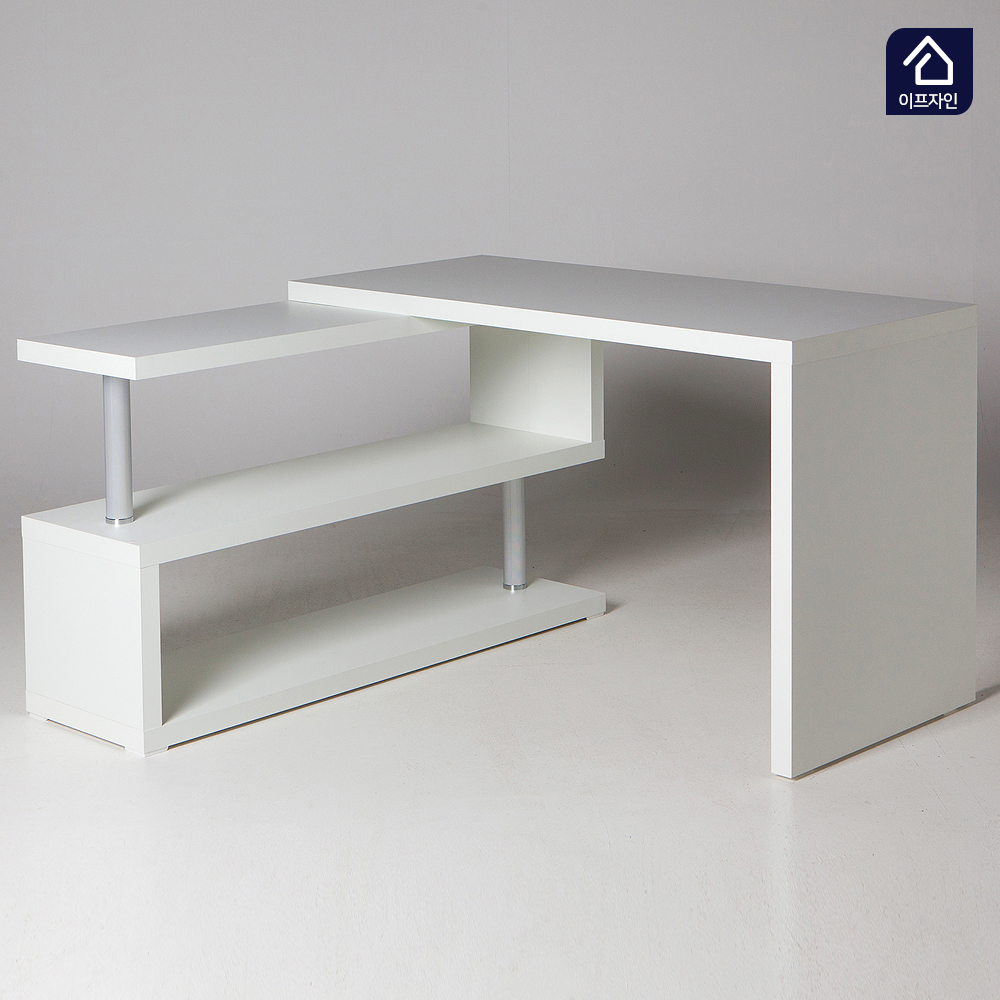 이프자인 노벨 ㄱ자 서재 컴퓨터 책상 1200