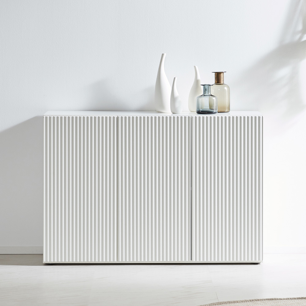 장인가구 네스트 높은 사이드 다용도 거실 수납장 1200