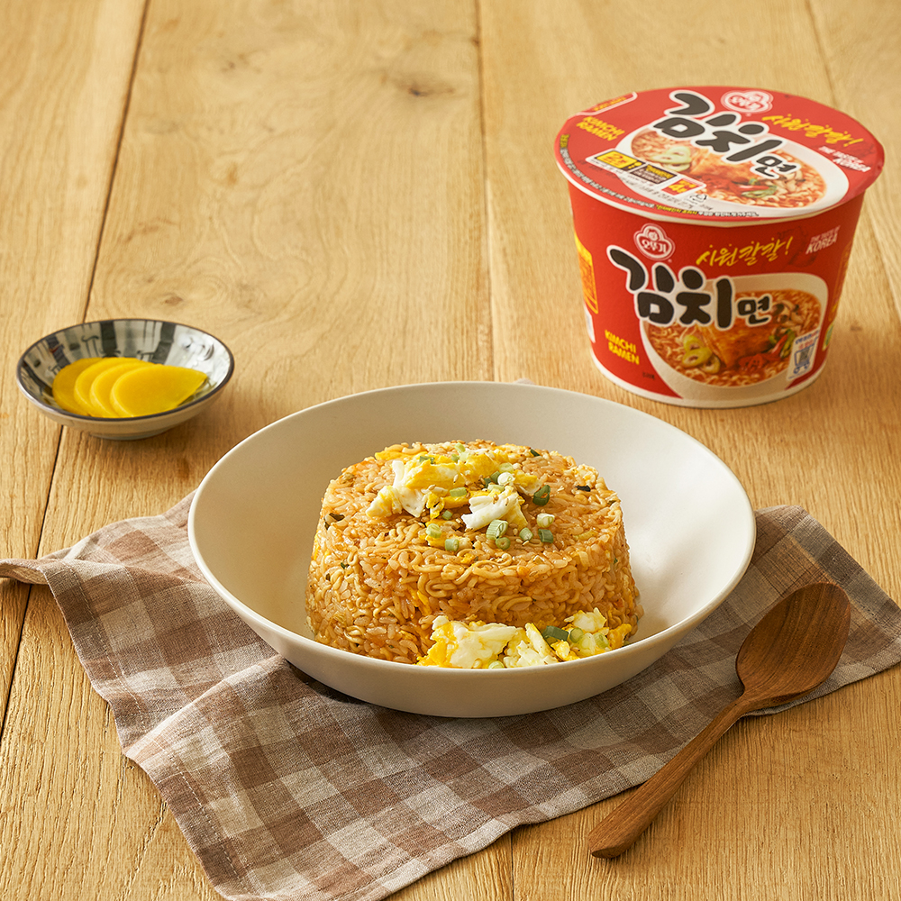 오뚜기 김치면 큰컵라면 105g, 12개 - 상세 이미지 3