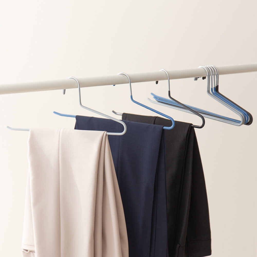 할메이드 철제 코팅 논슬립 바지걸이 1p