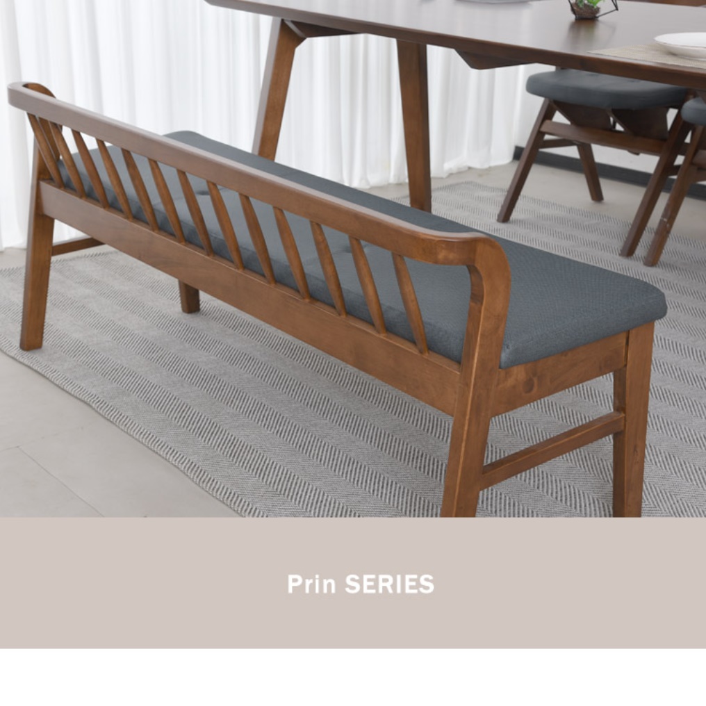 3인용 벤치형 의자 원목 긴 의자 등받이 벤치의자 고급 식탁 인조가죽 일자형 인테리어