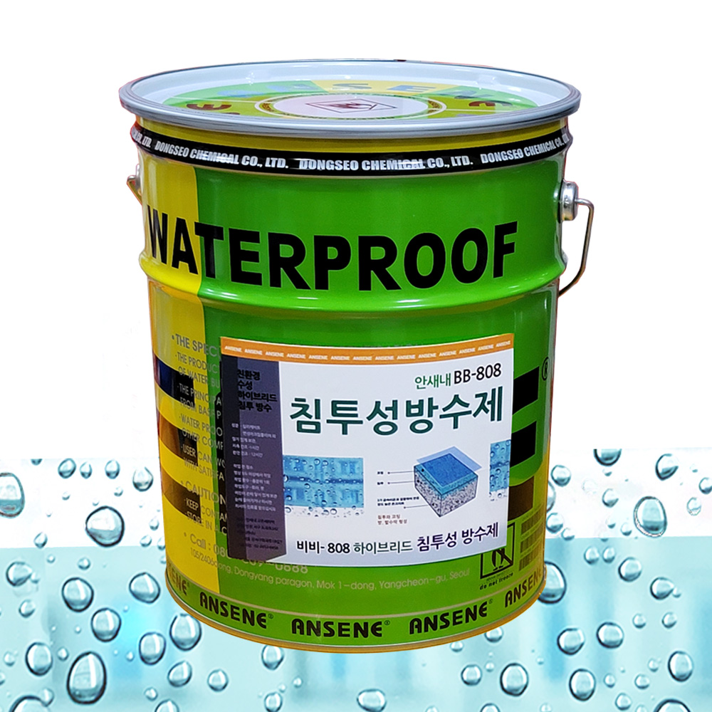 침투방수제 - BB-808 세라믹하이브리드 침투성 액상 방수제 18L, 1개 제품 이미지