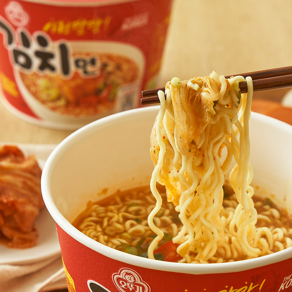 오뚜기 김치면 큰컵라면 105g, 12개 - 상세 이미지 2