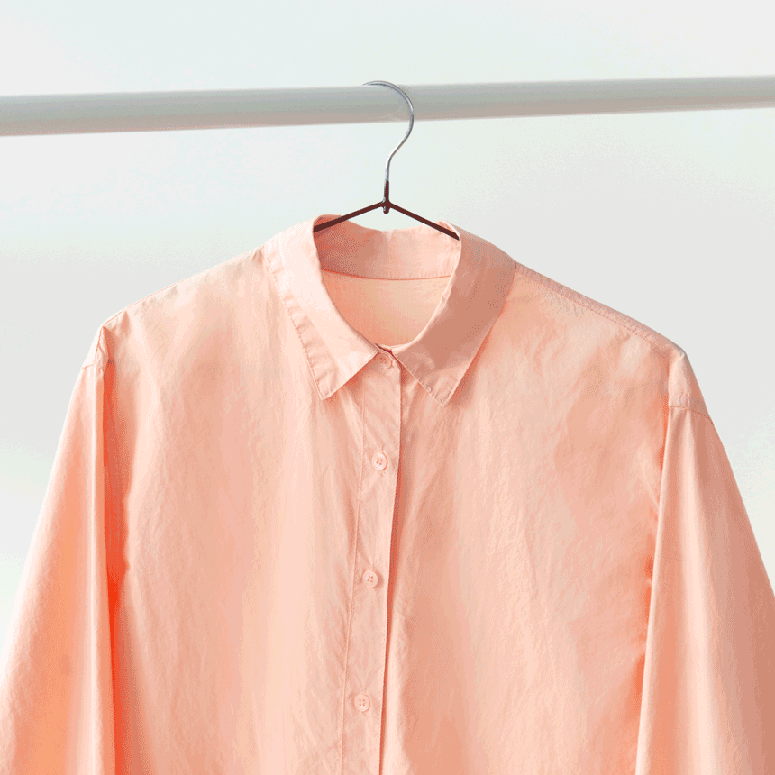 할메이드 상의 티셔츠 세탁소 옷가게 철제 논슬립 옷걸이 1p