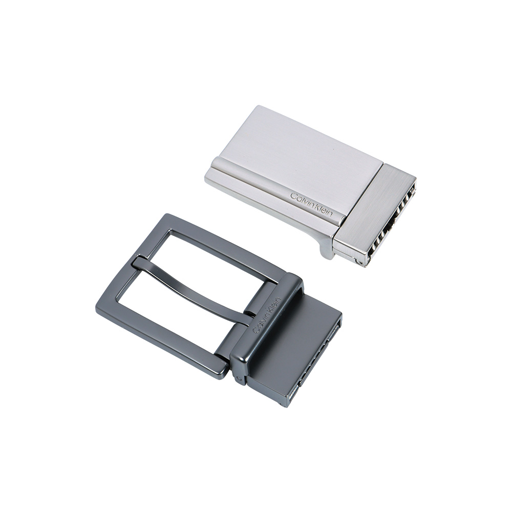 캘빈클라인 CK 선물용 양면 엠보 2버클 가죽 벨트