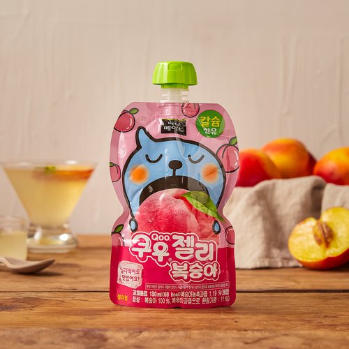쿠우 젤리 복숭아 130ml (N4) : 이마트택배