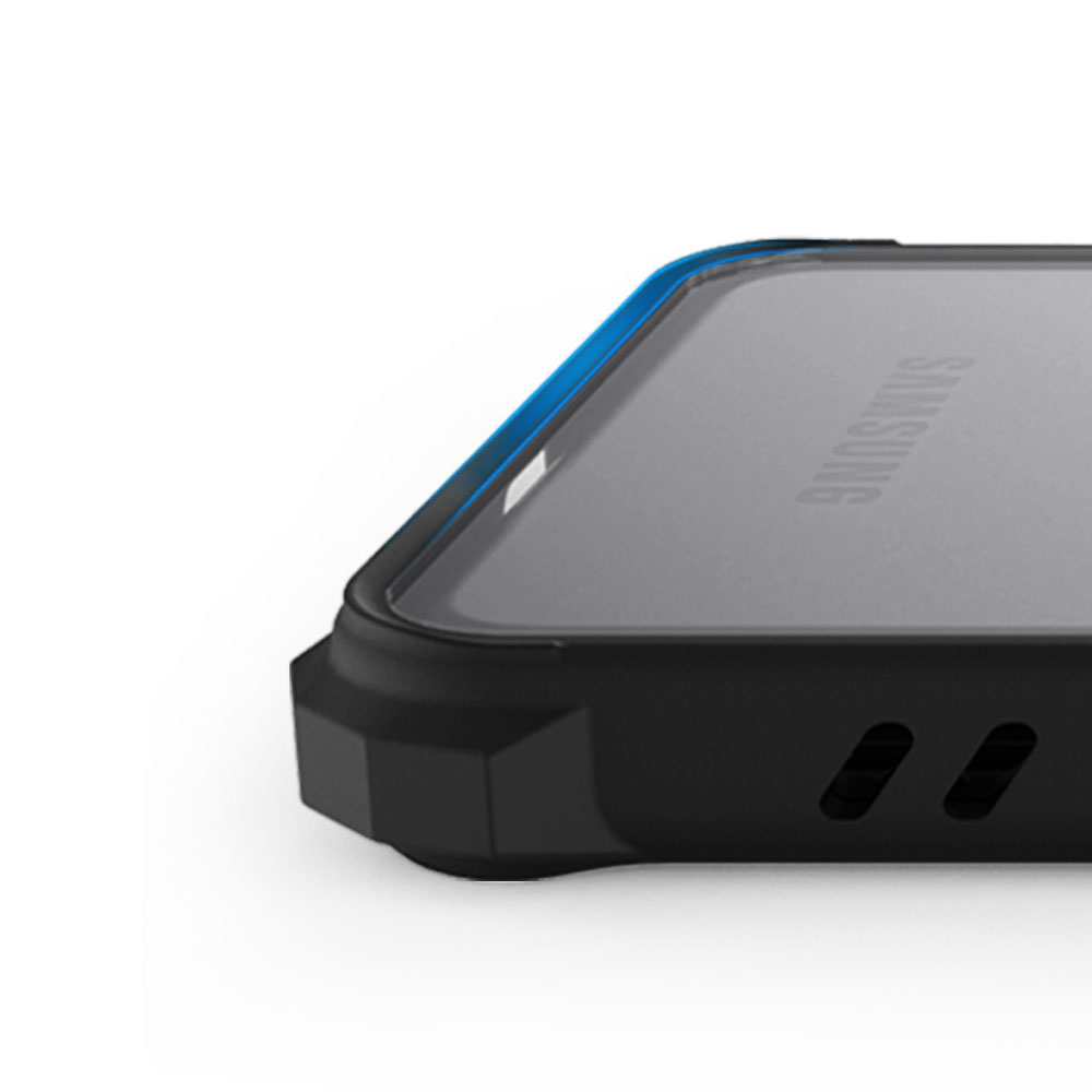 모란카노 갤럭시 A52s 5G 임팩트 제로 범퍼 휴대폰 케이스 화이트 반투명 - 상세 이미지 3