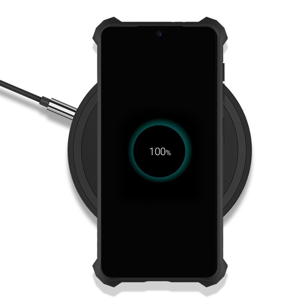 모란카노 갤럭시 A52s 5G 임팩트 제로 범퍼 휴대폰 케이스 화이트 반투명 - 상세 이미지 5