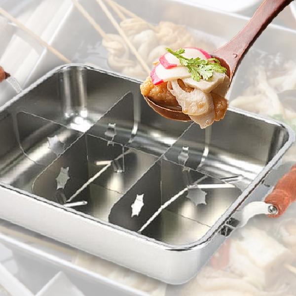 오뎅탕 냄비 사각 오뎅 냄비 업소용 어묵탕 가정용 오뎅 전골 - 상품 이미지