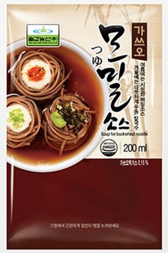 가쓰오 모밀소스 200ml - 상품 이미지