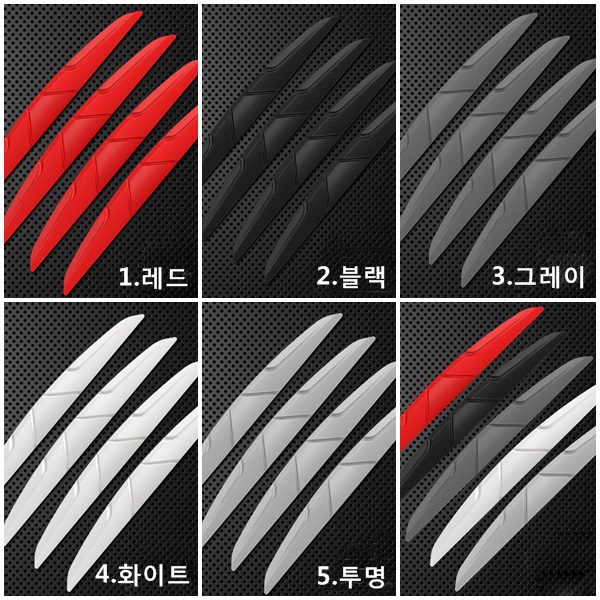 투제이몰 자동차 문콕방지 차 문콕 스펀지 차량 도어가드4P - 상세 이미지 4