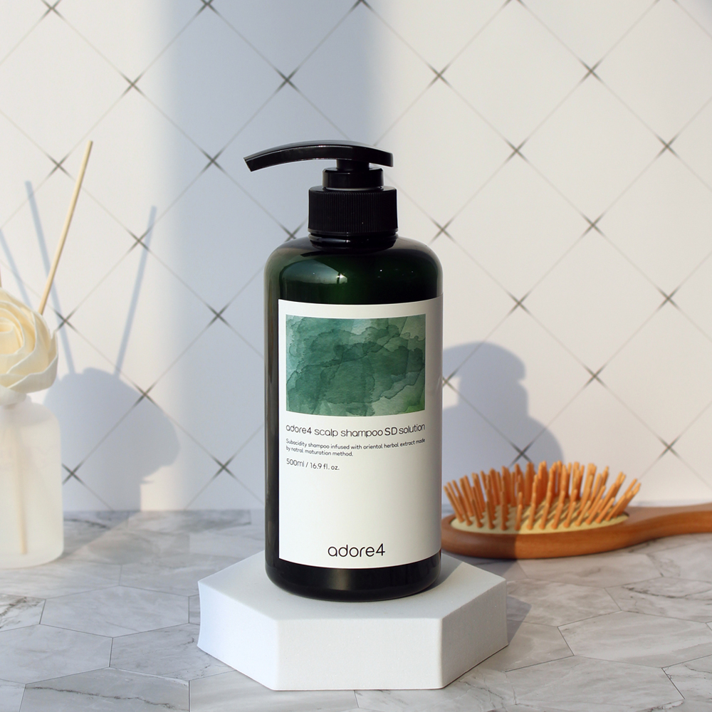 어도어포 지성용 중건성용 저자극 두피샴푸 SD솔루션 500g