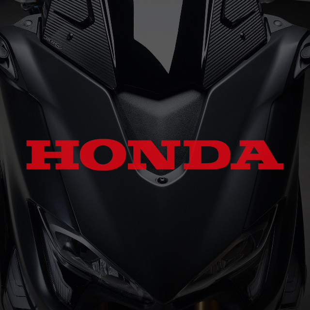 HONDA 혼다 레터링 로고스티커 오토바이 데칼 방수 티맥스 60x7mm - 상품 이미지