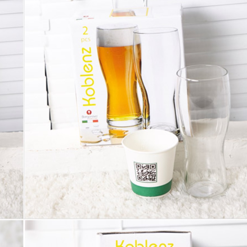 원샷잔 고급 맥주잔 생맥주잔 2P 소맥 쏘맥잔 카페 아이스 글라스 하이볼