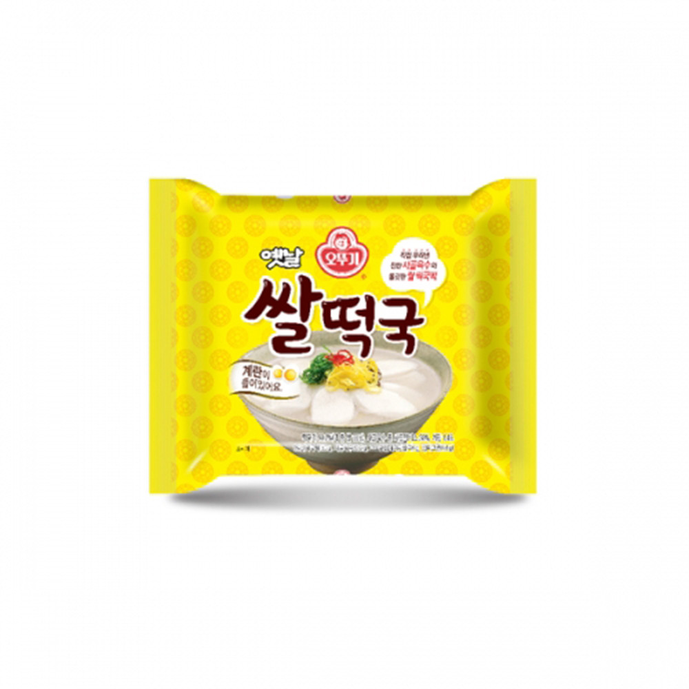 오뚜기 옛날 쌀떡국 용기 166.6g 6개 - 상세 이미지 2