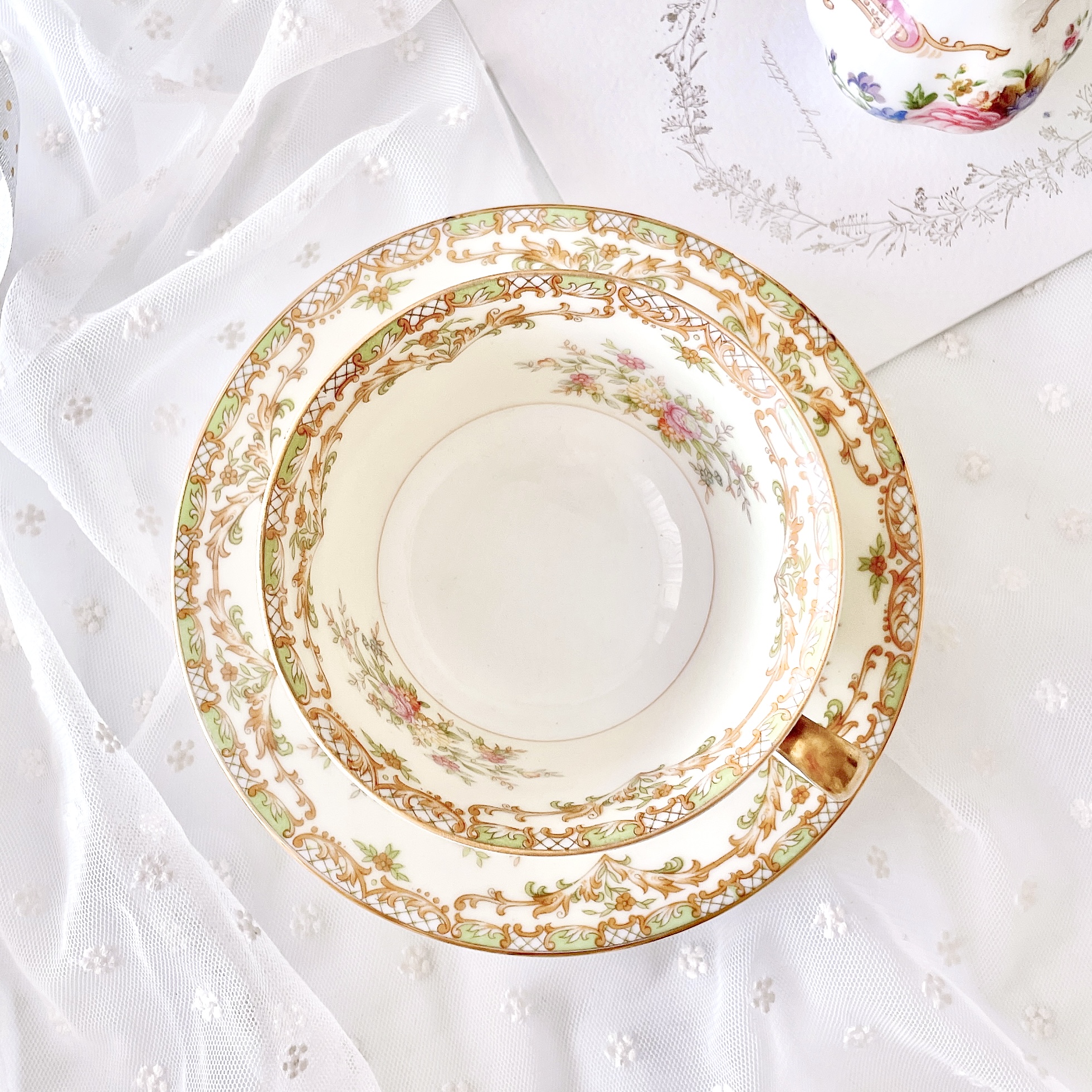 노리다케 마리에타 앤틱 찻잔 선물 수입 빈티지 커피잔 세트